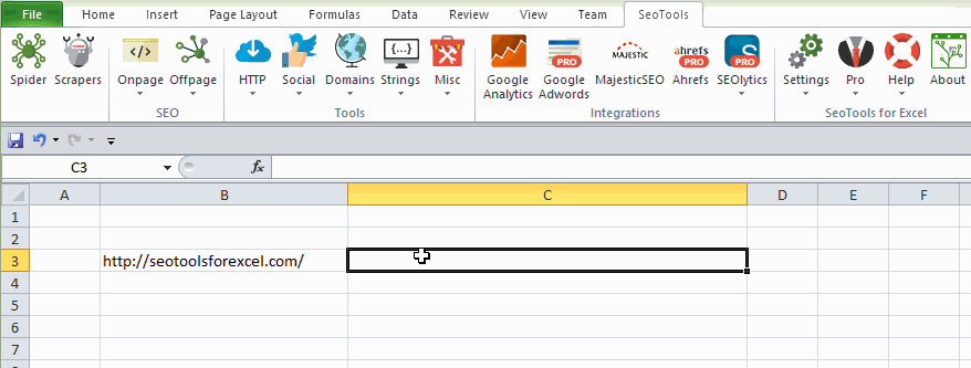 Results from HtmlmetaDescription function inside Excel
