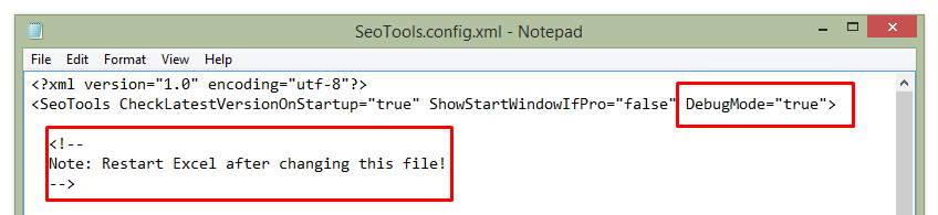 how to debug excel file