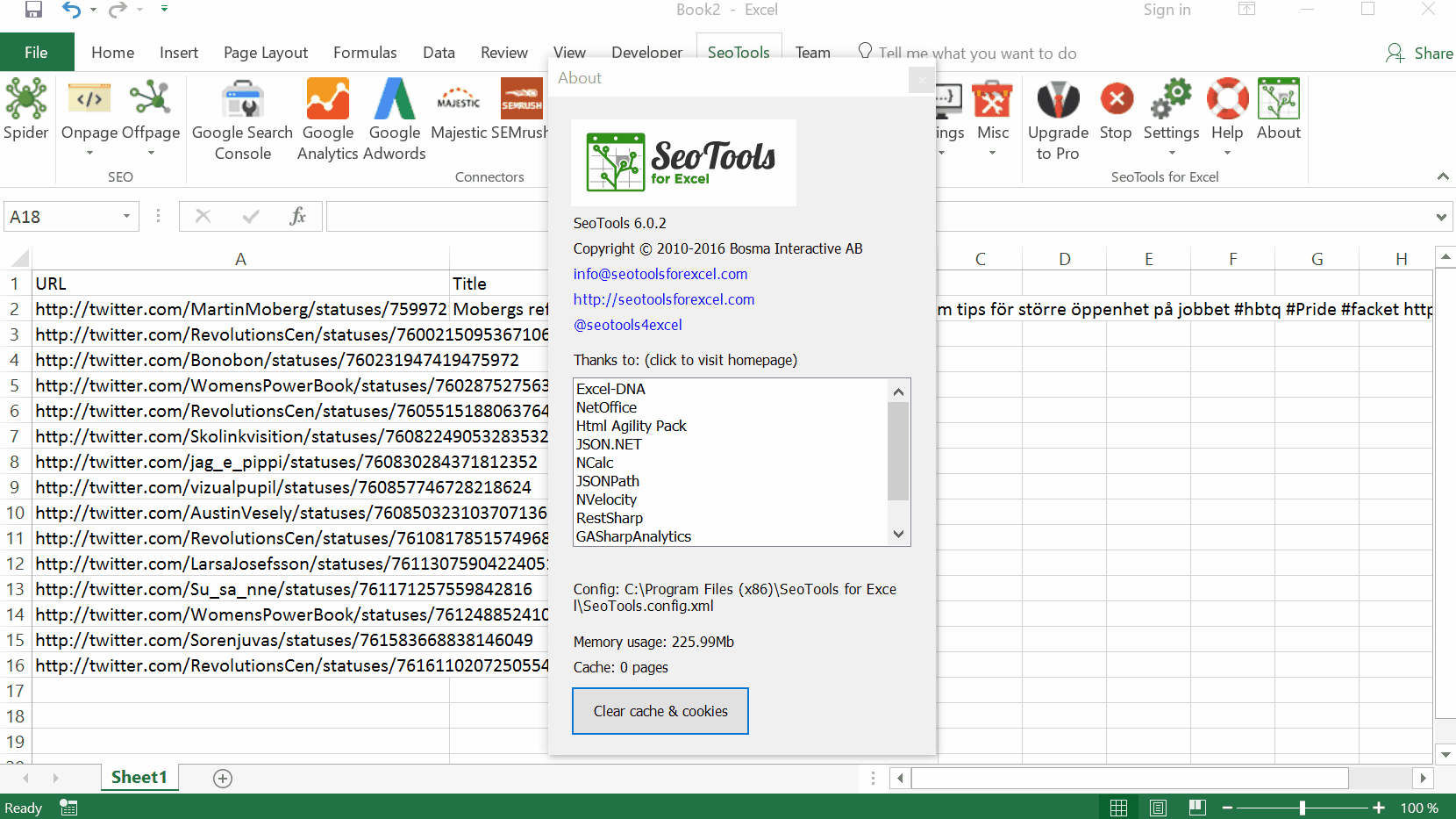 How to clear SeoTools cache