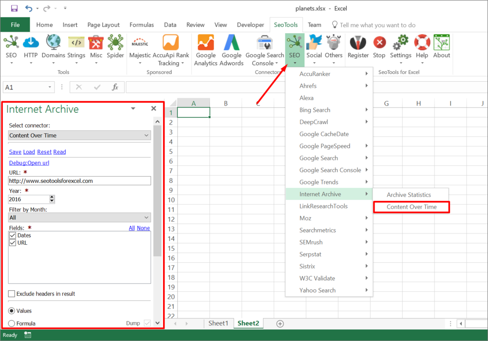 An Innovative Way to Track Page Development