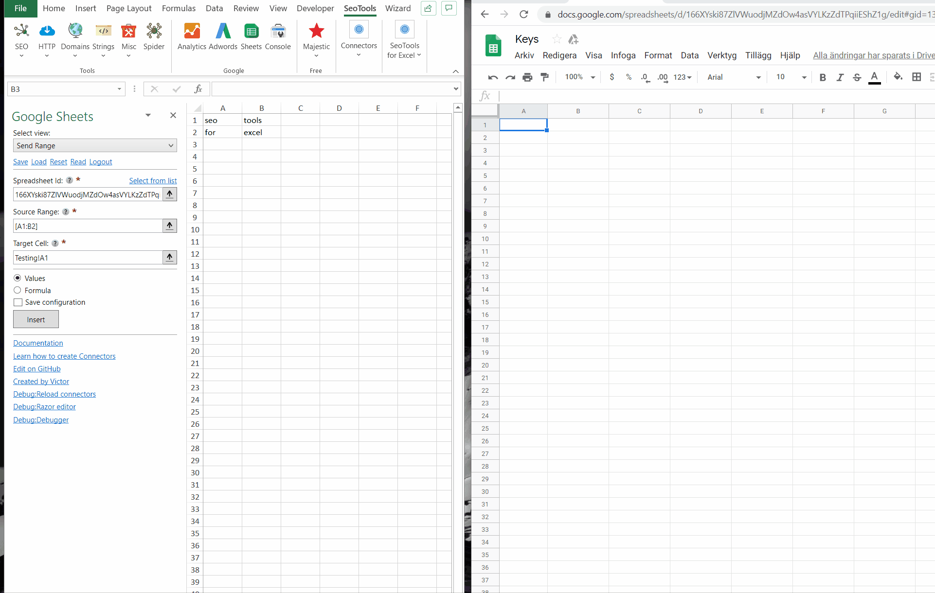 google-sheets-connector